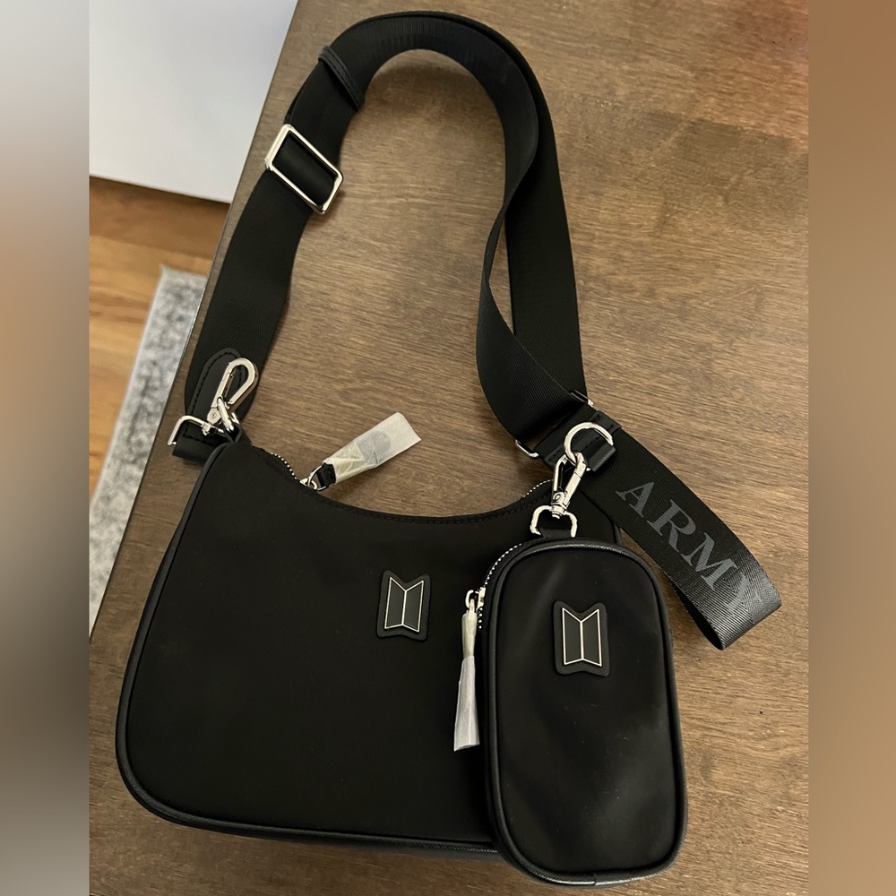 BTS Nylon Crossbody Bag